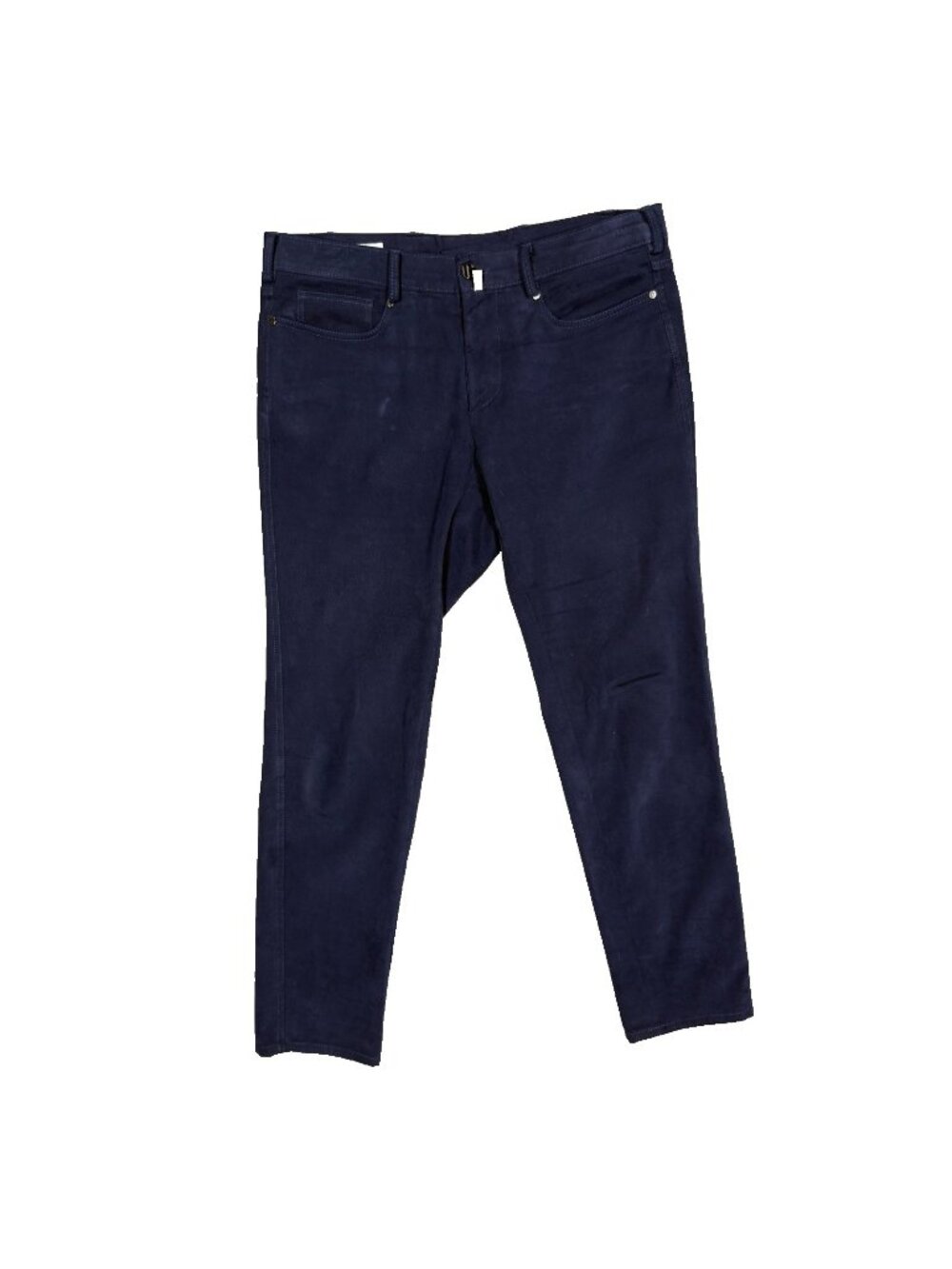 Bespoke Masciangelo Soft Cotton Twill Pants Blue Trousers Stretch Canada 34x30